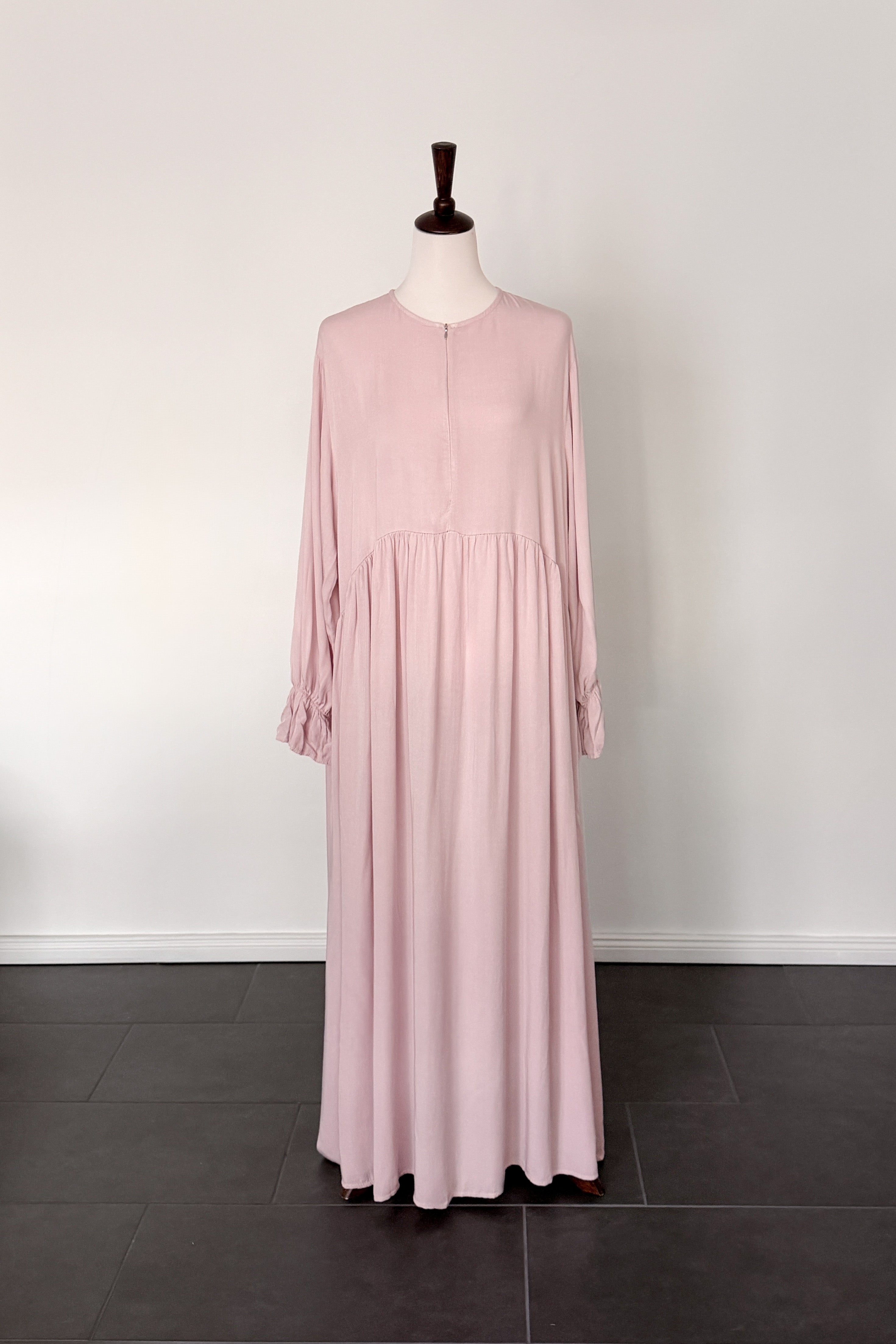 Abaya mit Reißverschluss