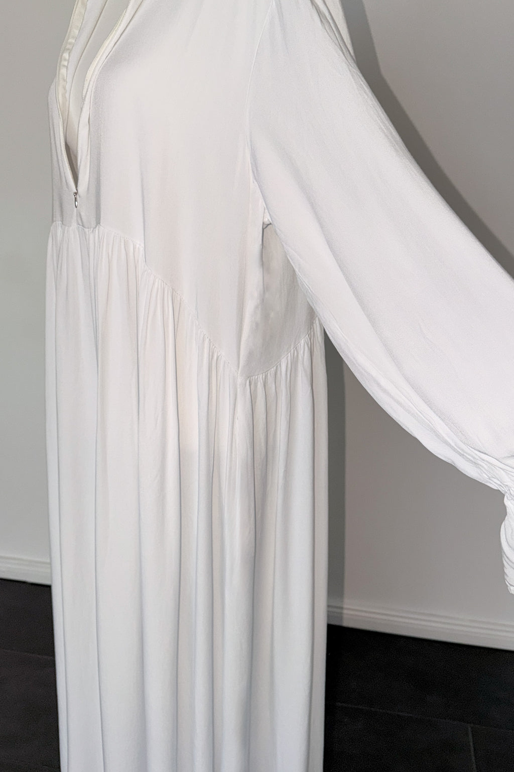 Abaya mit Reißverschluss