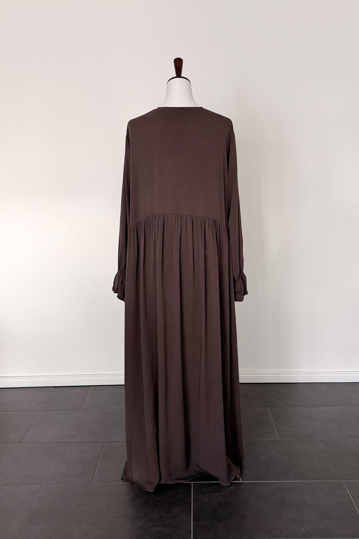 Abaya mit Reißverschluss