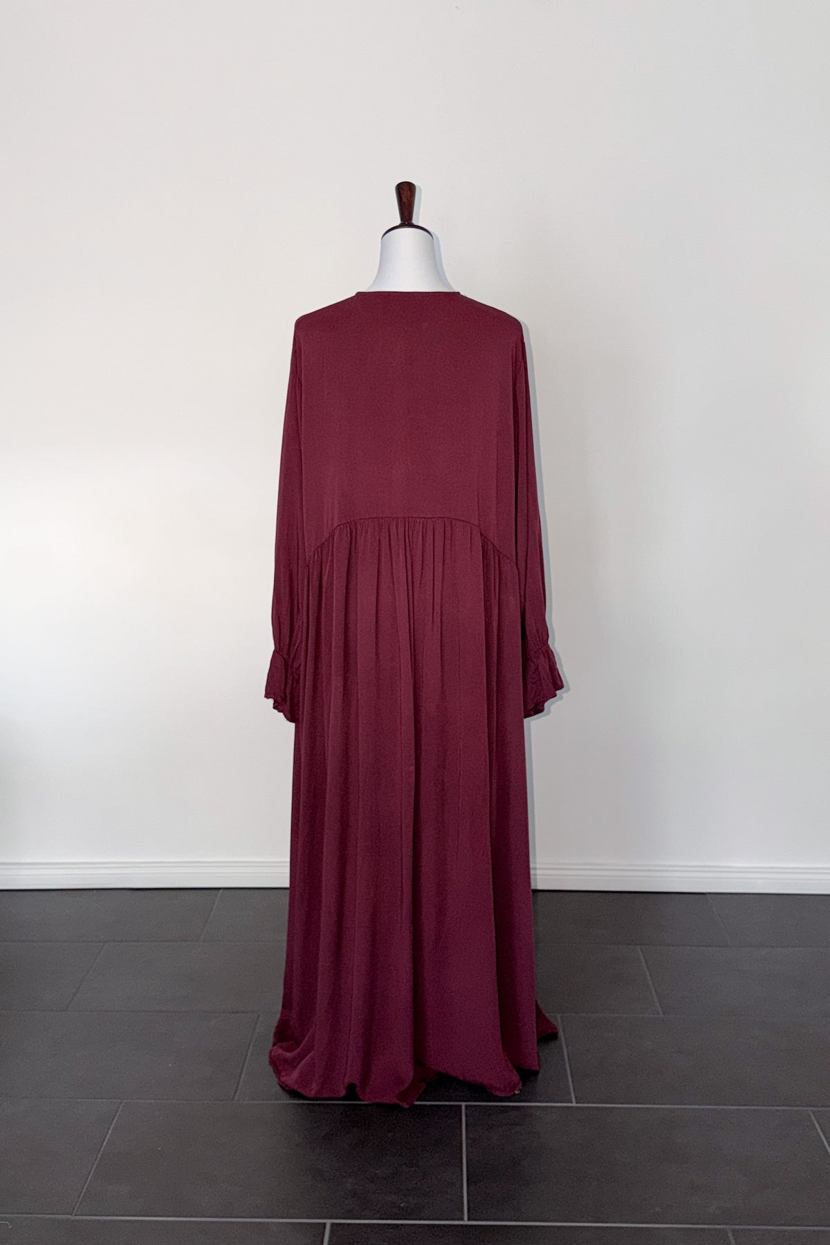 Abaya mit Reißverschluss